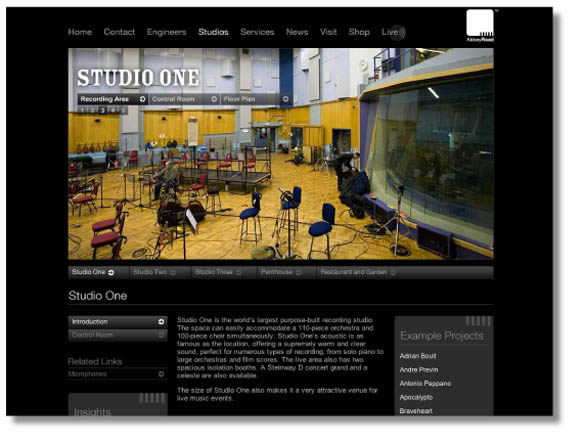 La Web de la Semana:Abbey RoadUna visita a los estudios más famosos del mundo